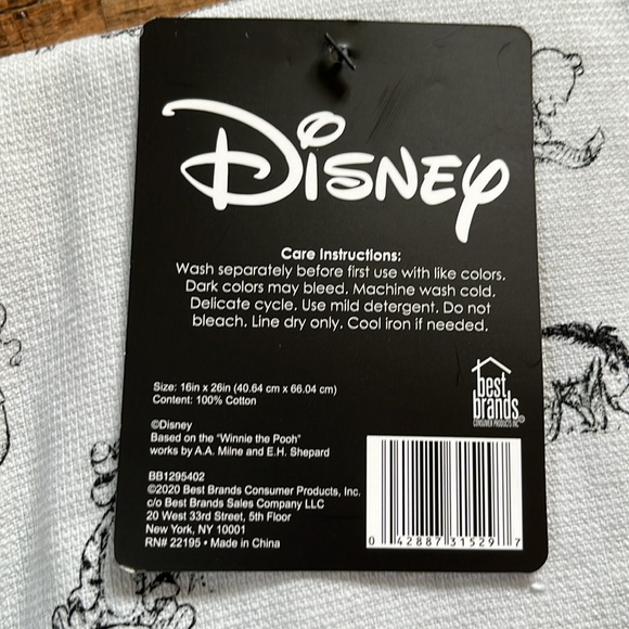BNWT Disney Winnie The Pooh Dish Towels & Oven Mitts - Picture 5 of 6